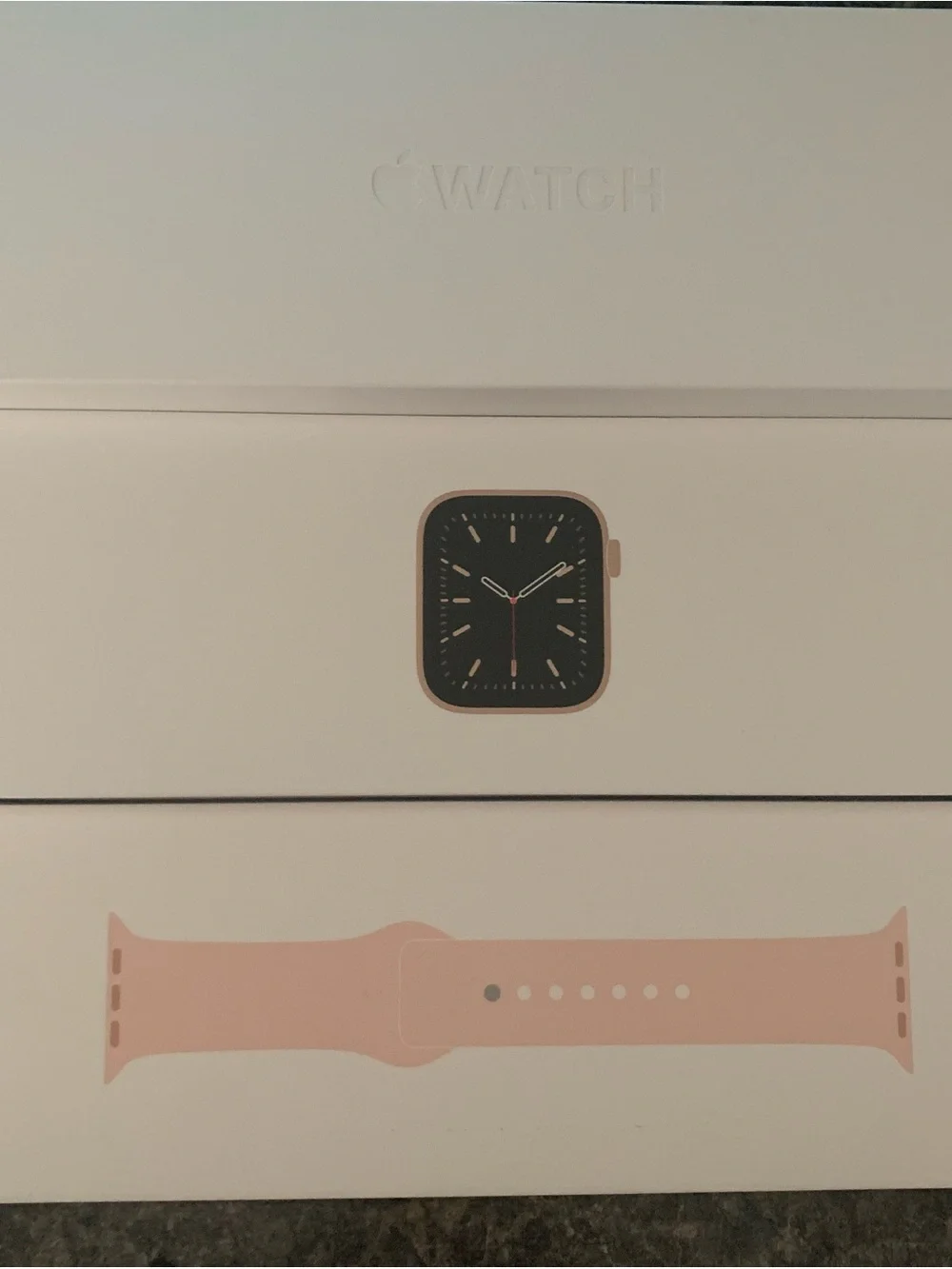 LIKE NEW 🍎 Apple Watch Series 6 Rose Gold Aluminum Extra Bands ⌚️